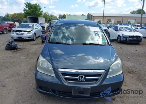 2005 Honda Odyssey Ex-L из США, поврежденный, VIN 5FNRL38795B089609